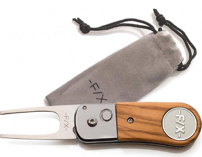 Lignum F/X pitchwork with marker, olive/chrome