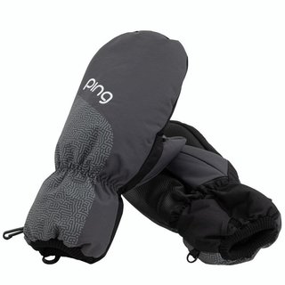PING Ping Cart Mittens 241 guantes de invierno de golf para mujer, negro