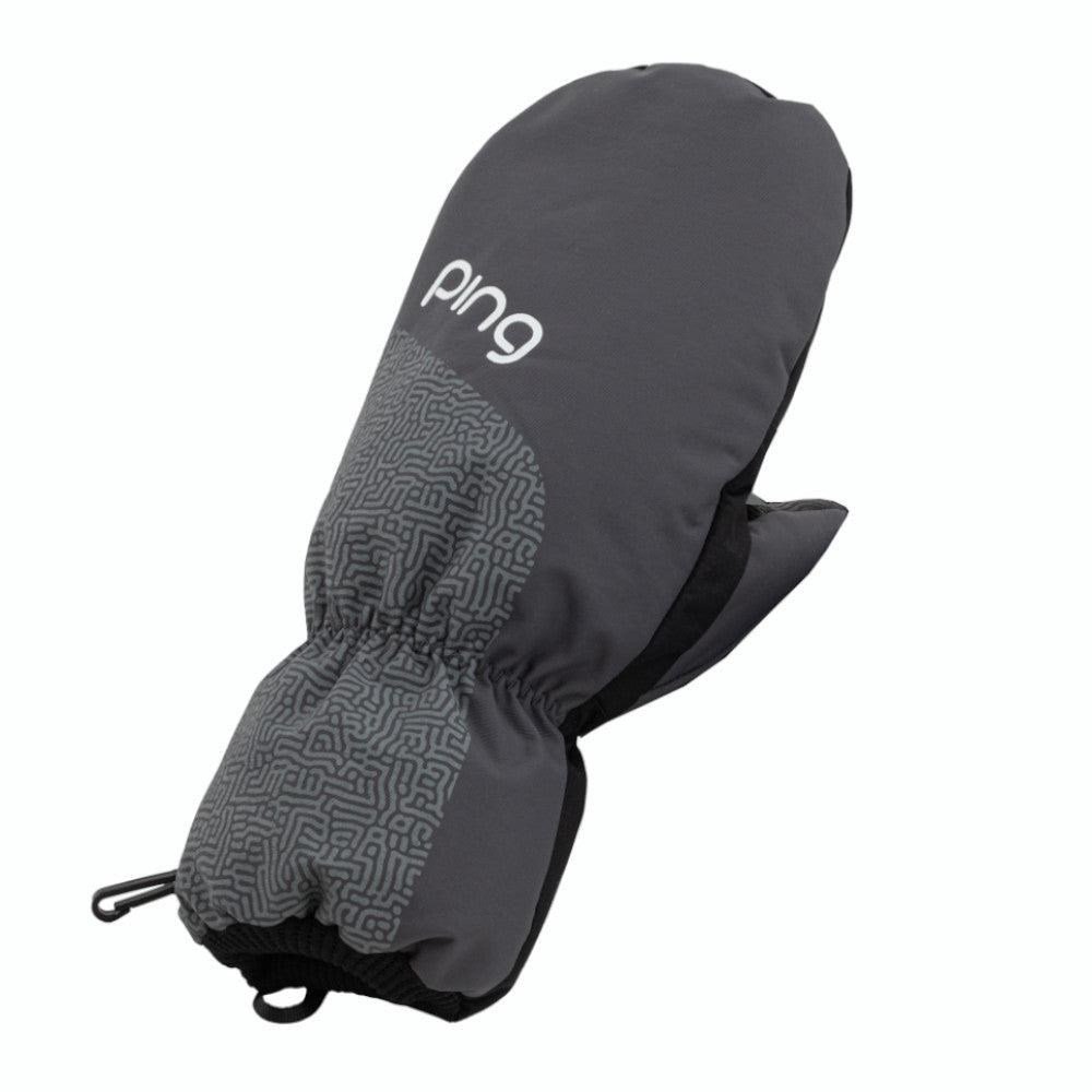 PING Ping Cart Mittens 241 guantes de invierno de golf para mujer, negro