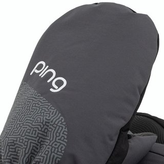 PING Ping Cart Mittens 241 guantes de invierno de golf para mujer, negro