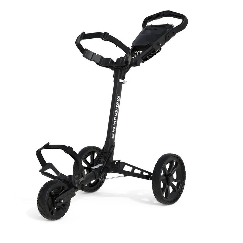Sun Mountain Ridgeline 3 carrito de golf manual, negro