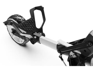 Sun Mountain Ridgeline 3 carrito manual, plateado
