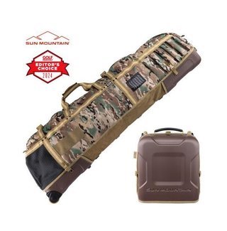 Sun Mountain Kube funda de viaje, java/sand/camo