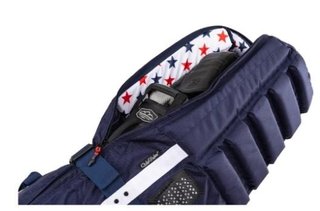Sun Mountain Club Glider Meridian bolsa de viaje, navy/white/red