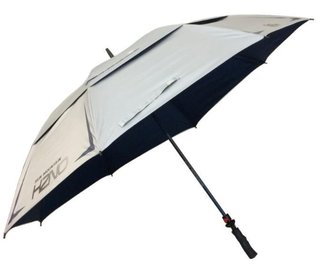 Sun Mountain H2NO Chrome UV paraguas 68", azul marino
