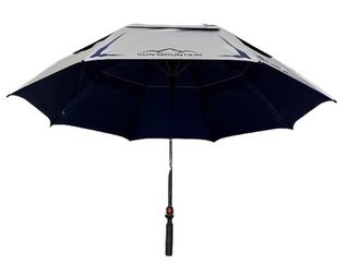 Sun Mountain H2NO Chrome UV paraguas 68", azul marino