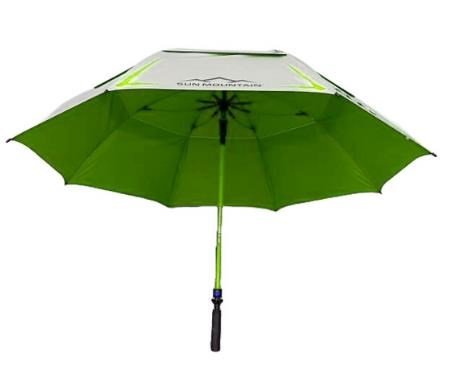 Sun Mountain H2NO Chrome UV paraguas 68", verde