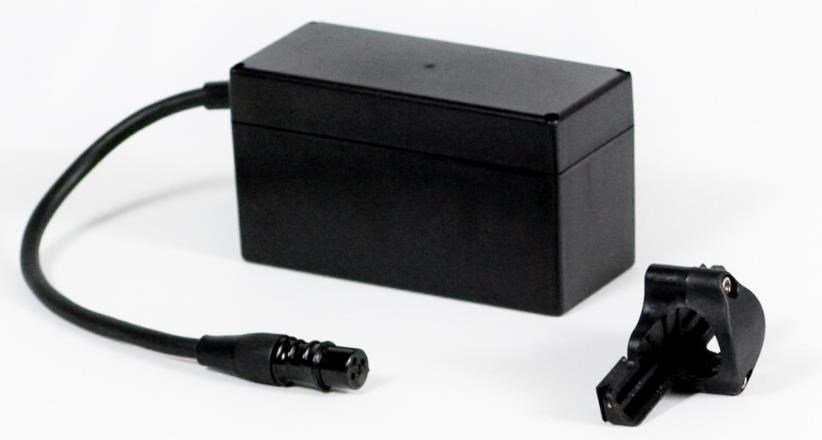 Davies Caddy batería de litio (9Ah, fijación eje delantero), negra
