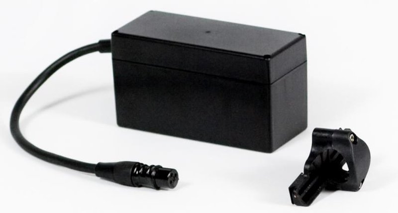 Davies Caddy batería de litio (9Ah, fijación eje delantero), negra
