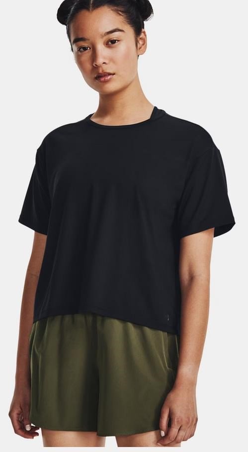 Under Armour Motion Short Sleeve camiseta de mujer, negra