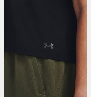 Under Armour Motion Short Sleeve camiseta de mujer, negra