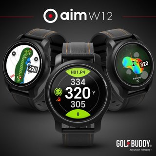 Golf Buddy aim W12 GPS reloj de golf