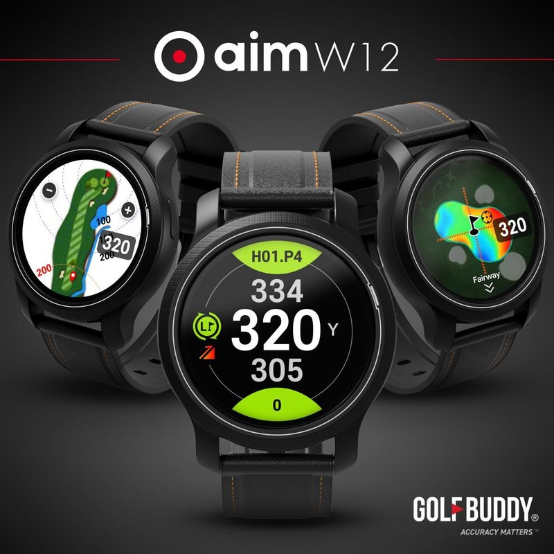 Golf Buddy aim W12 GPS reloj de golf