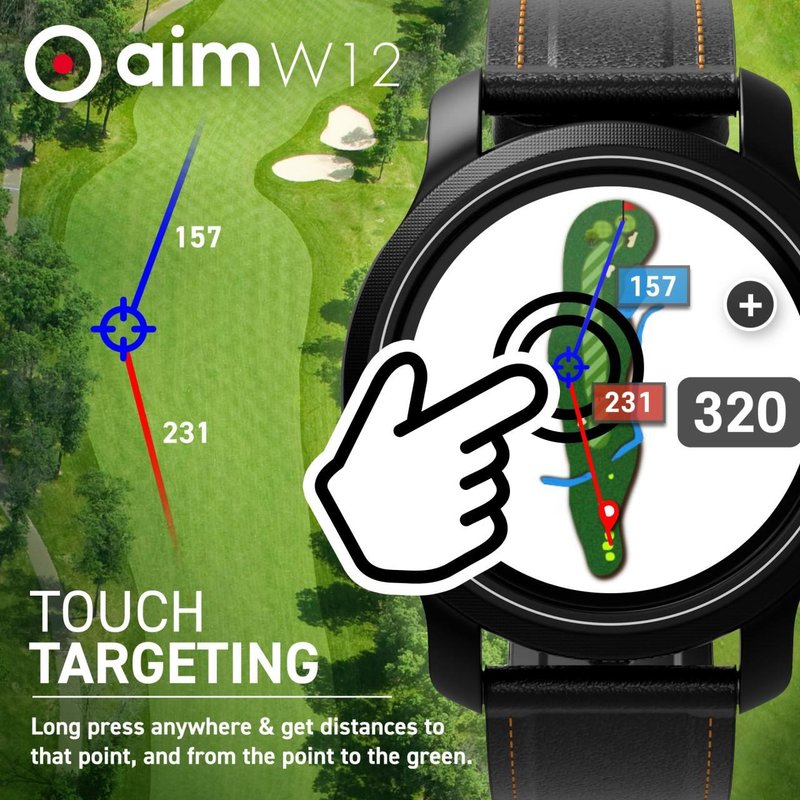 Golf Buddy aim W12 GPS reloj de golf