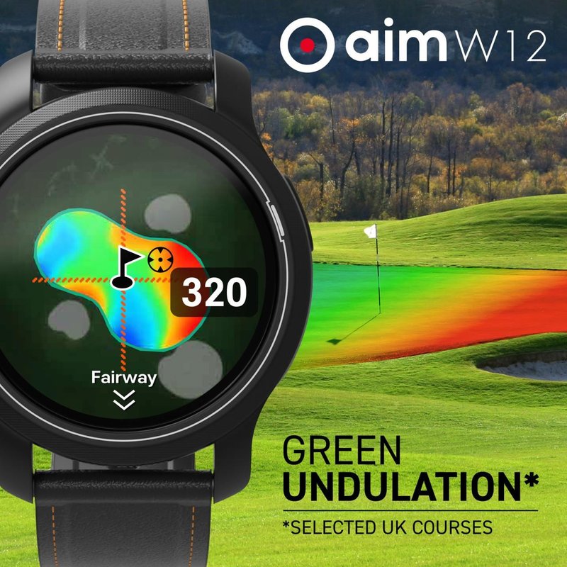 Golf Buddy aim W12 GPS reloj de golf