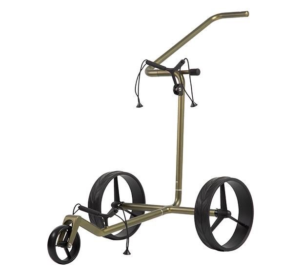 JuCad Carbon Verde Black trolley manual, edición especial + bolsa de transporte JTT, carbon