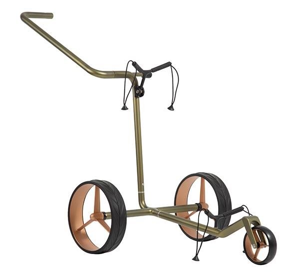 JuCad Carbon Verde Rosé carrito manual, edición especial + bolsa de transporte JTT