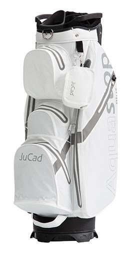 JuCad AquaStop Plus Facelift cart bag, blanco/gris