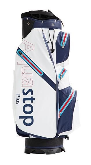 JuCad AquaStop Plus Facelift cart bag, racing design - azul/blanco/rojo