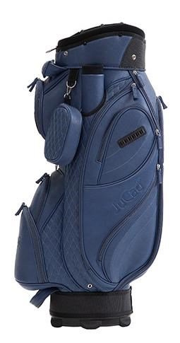 JuCad Style cart bag, azul oscuro/leather optic