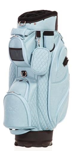 JuCad Style cart bag, azul brillante/aspecto piel