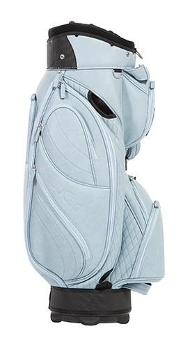 JuCad Style cart bag, azul brillante/aspecto piel