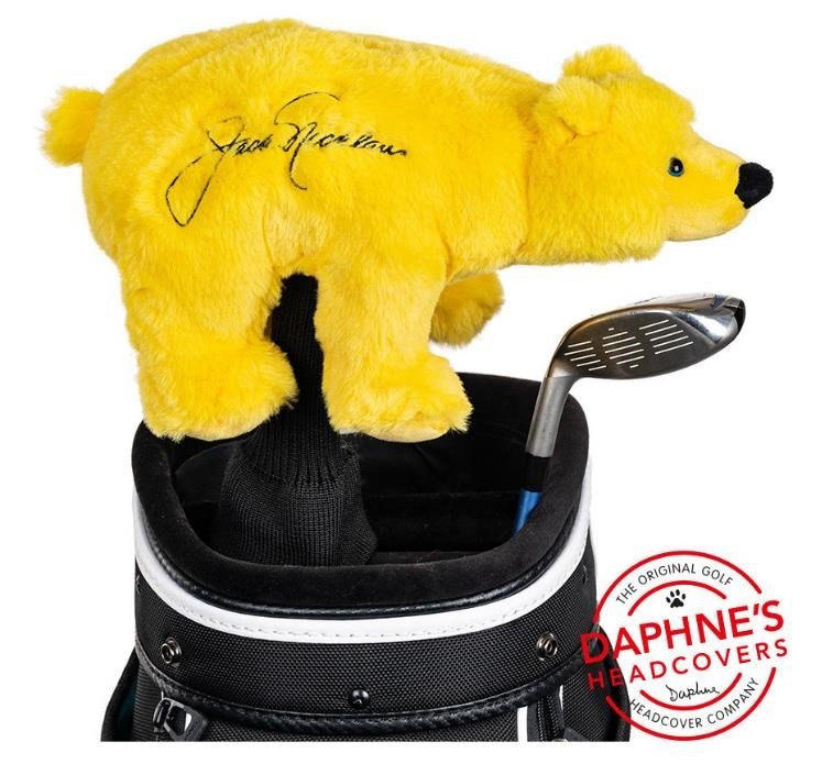Daphne's Headcovers Golden Bear driver headcover