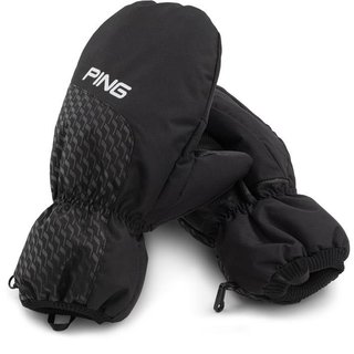 PING Ping Cart Mittens guantes de invierno de golf para hombre, negro