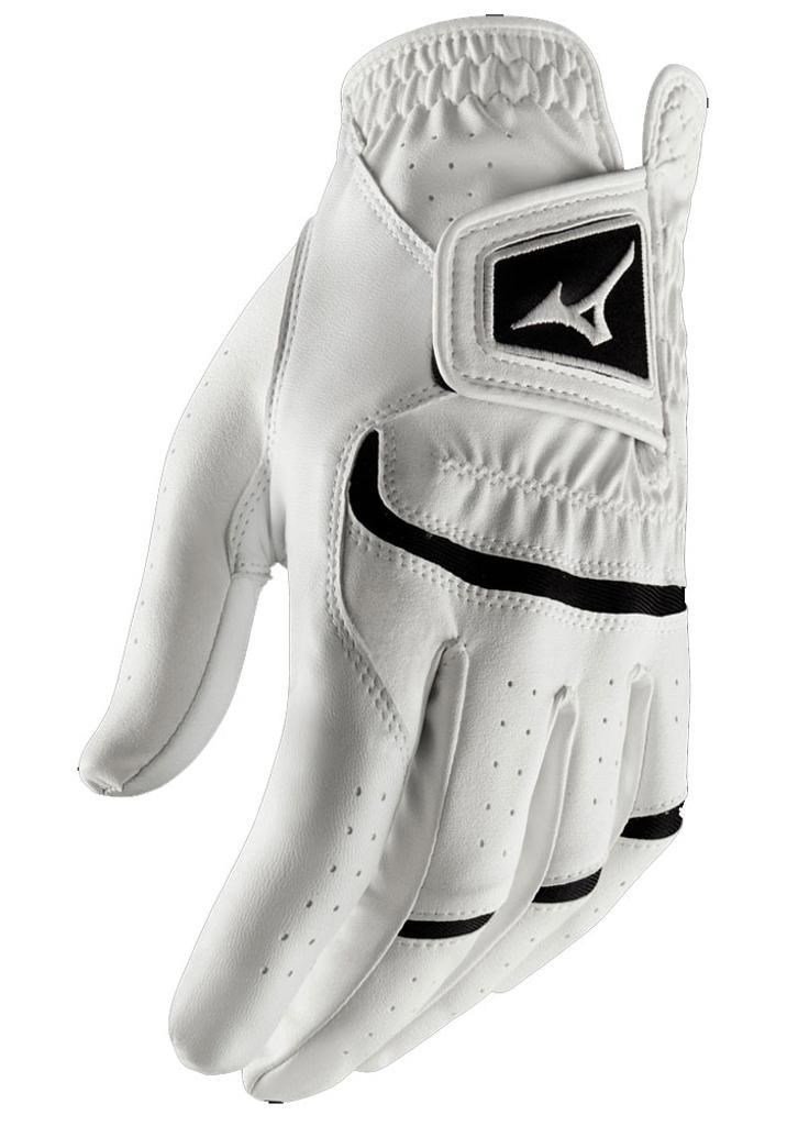 Mizuno Elite guante de golf para hombre, blanco