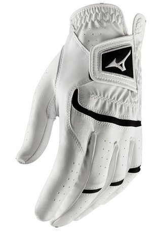 Mizuno Elite guante de golf para hombre, blanco