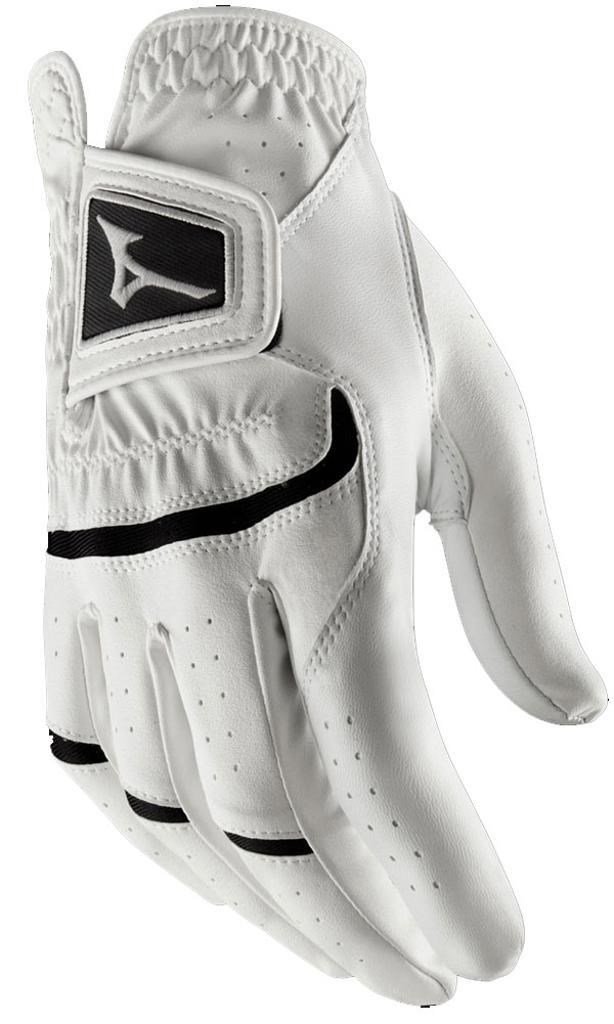 Mizuno Elite guante de golf para hombre, blanco