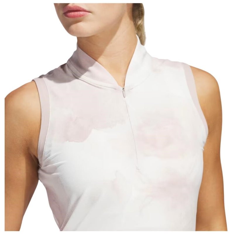Adidas Ultimate365 Tour polo de mujer, wonder taupe