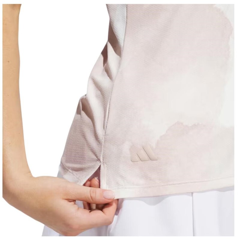 Adidas Ultimate365 Tour polo de mujer, wonder taupe