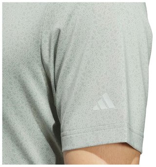Adidas Ultimate365 Mini Bunker polo de hombre, silver green