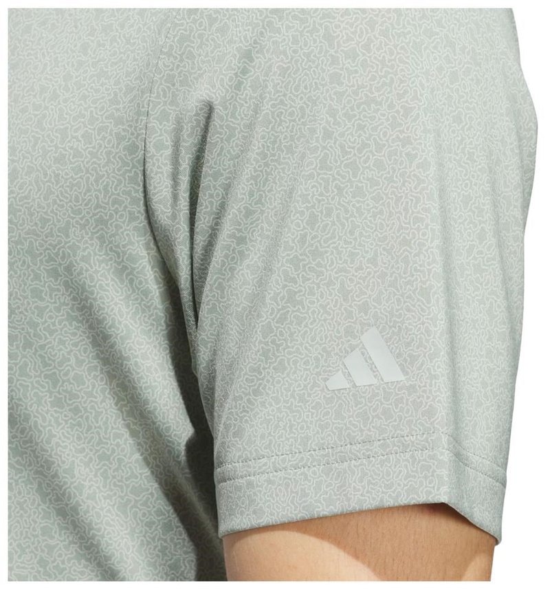 Adidas Ultimate365 Mini Bunker polo de hombre, silver green