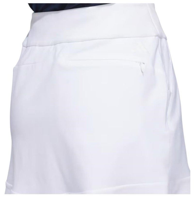 Adidas Ultimate365 Frilled falda pantalón de mujer, blanca