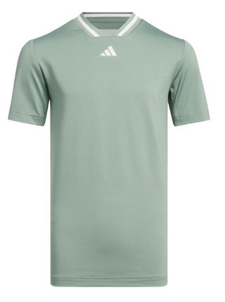 Adidas Collar junior polo infantil, silver green