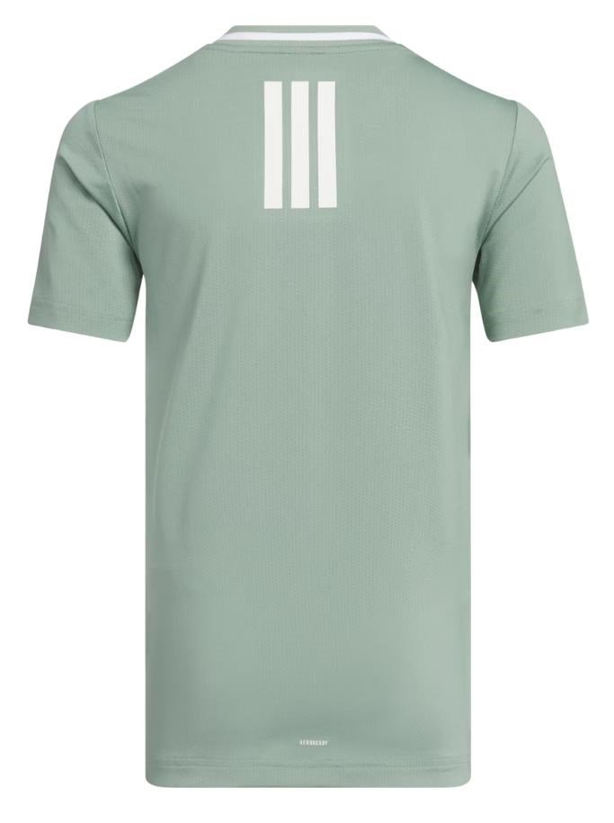Adidas Collar junior polo infantil, silver green