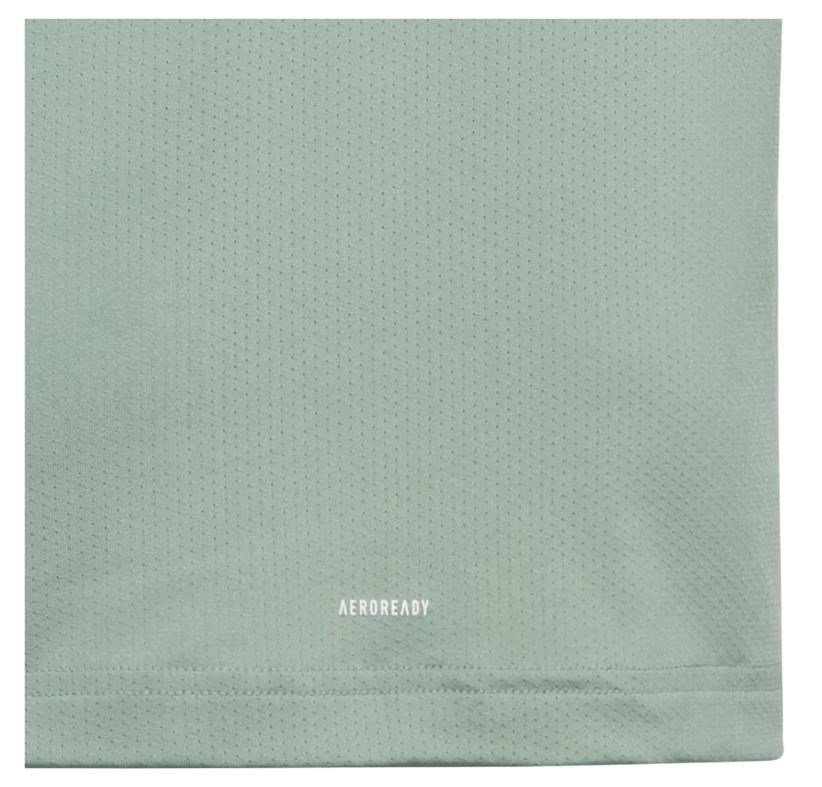 Adidas Collar junior polo infantil, silver green