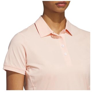 Adidas Ultimate365 Tour Twistknit polo de mujer, powder coral
