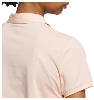 Adidas Ultimate365 Tour Twistknit polo de mujer, powder coral