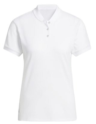 Adidas Ultimate365 Diamond Jacquard polo de mujer, blanco