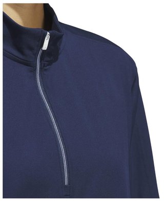 Adidas Ultimate365 half-zip sudadera de mujer, azul marino