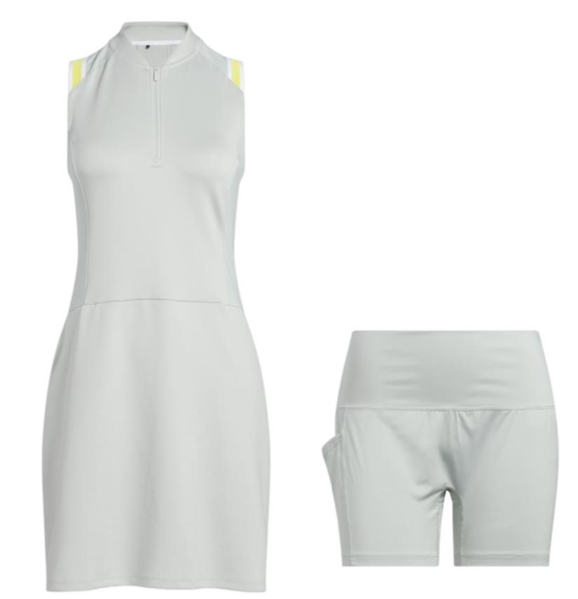 Adidas Ultimate365 Racerback sin mangas vestido de mujer, wonder silver