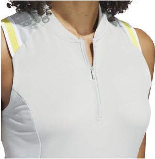 Adidas Ultimate365 Racerback sin mangas vestido de mujer, wonder silver