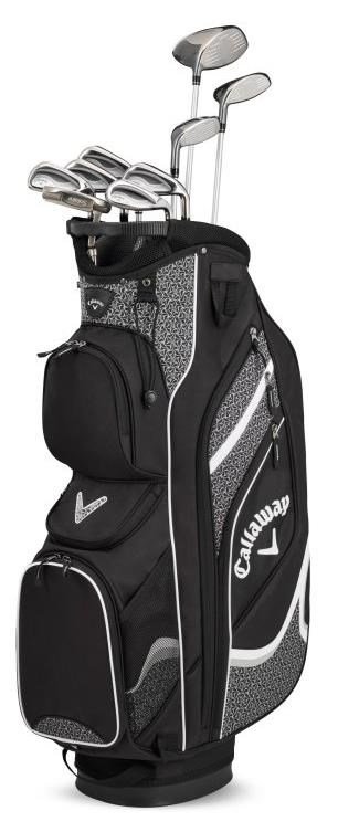 Callaway Solaire 10PC set de golf para damas, grafit, negro