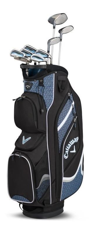 Callaway Solaire 10PC set de golf para mujer, grafit, light blue
