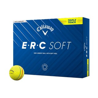 Callaway ERC Soft Triple Track pelotas de golf, amarillas