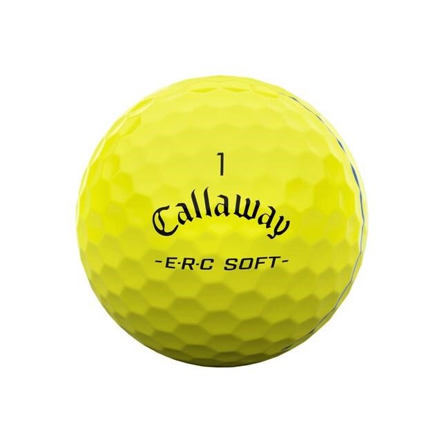 Callaway ERC Soft Triple Track pelotas de golf, amarillas