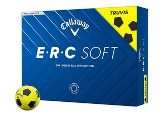 Callaway ERC Soft Truvis pelotas de golf, amarillas